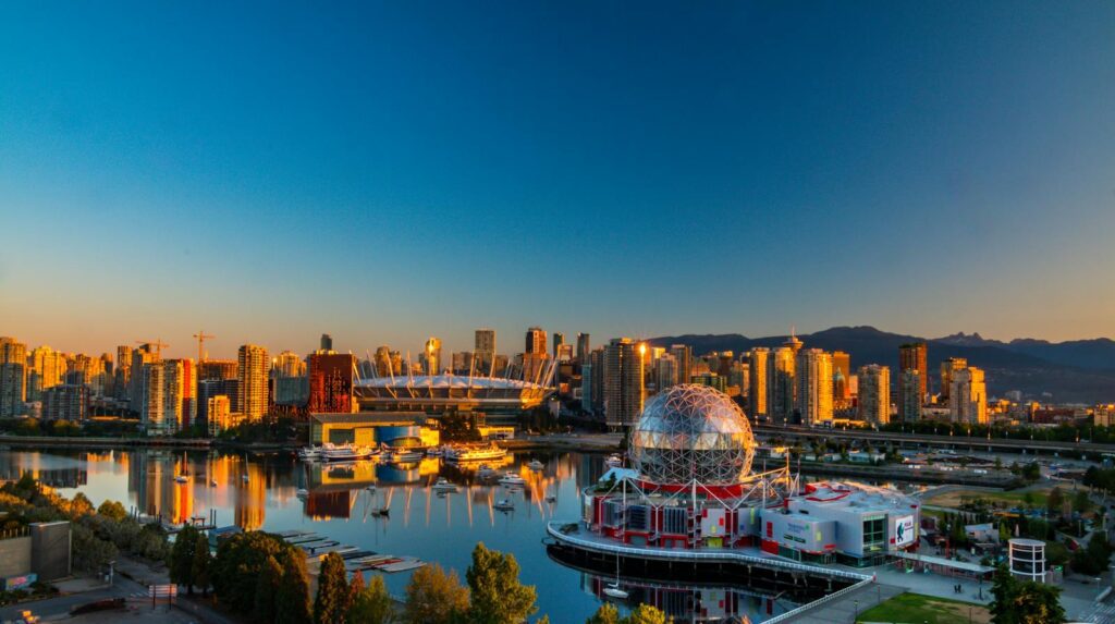 Bird\'s Eye View Photography of vancouver