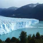 camping near glaciers